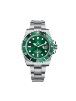 ROLEX SUBMARINE GREEN BAZELL 3 LIMITED EDITION WATCH
