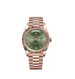 ROLEX OYSTER PERPETUAL DAY DATE (EVERROSE/GOLD) MEN WATCH