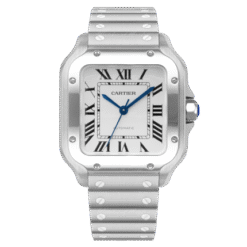 CARTIER SANTOS DE STAINLESS STEEL PREMIUM WRIST WATCH