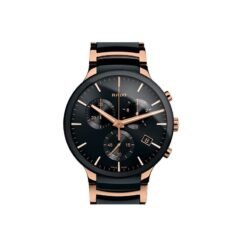 RADO CENTRIX CERAMIC CHRONOGRAPH BLACK/COPPER PREMIUM WRIST WATCH